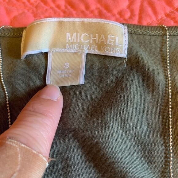 Michael Kors Sleeveless High/Lo Tank Small - Picture 4 of 5